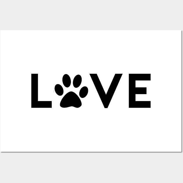 Pet Love Wall Art by Woozy Swag